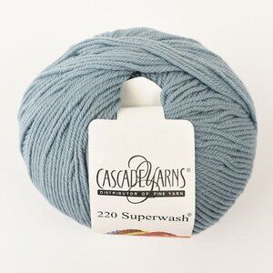 Cascade Yarns 220 Superwash Wool Smoke Blue